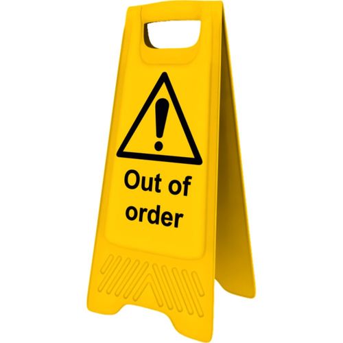 Heavy Duty A Frame 'Out Of Order' (POS4700)